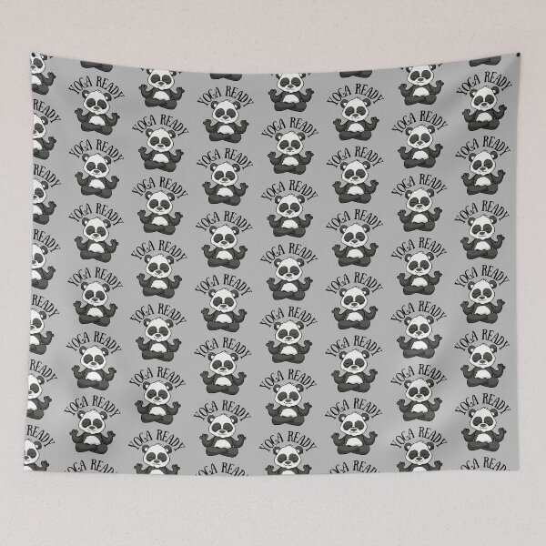Item preview, Yoga Ready Panda designed and sold by DWDiva.