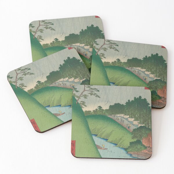 Item preview, Seidō Shrine and Kanda River from Shōhei Bridge designed and sold by japanese-ukiyoe.
