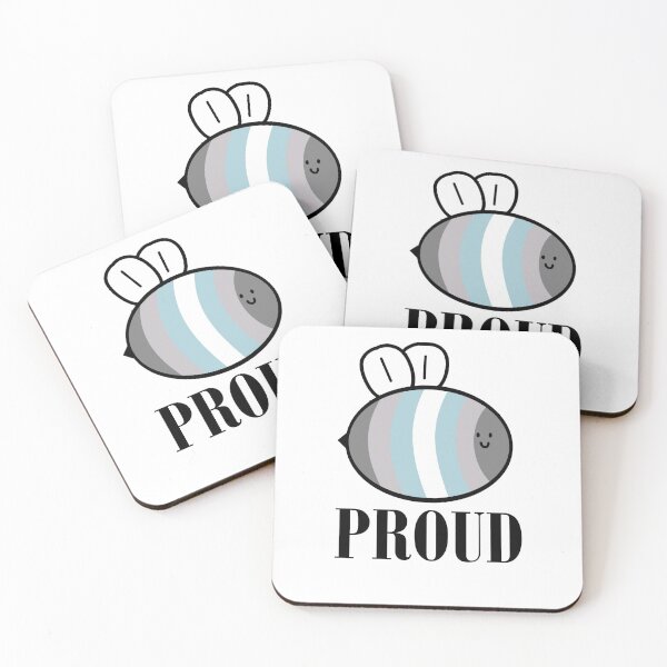 Item preview, Bee Proud Demiboy Flag designed and sold by alrightlilbitty.