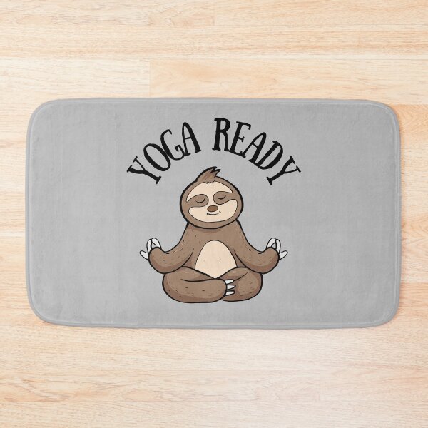 Item preview, Yoga Ready Sloth designed and sold by DWDiva.