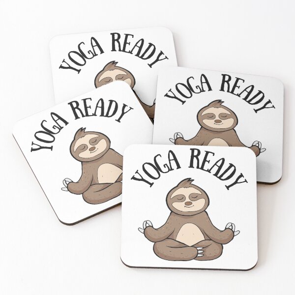 Item preview, Yoga Ready Sloth designed and sold by DWDiva.