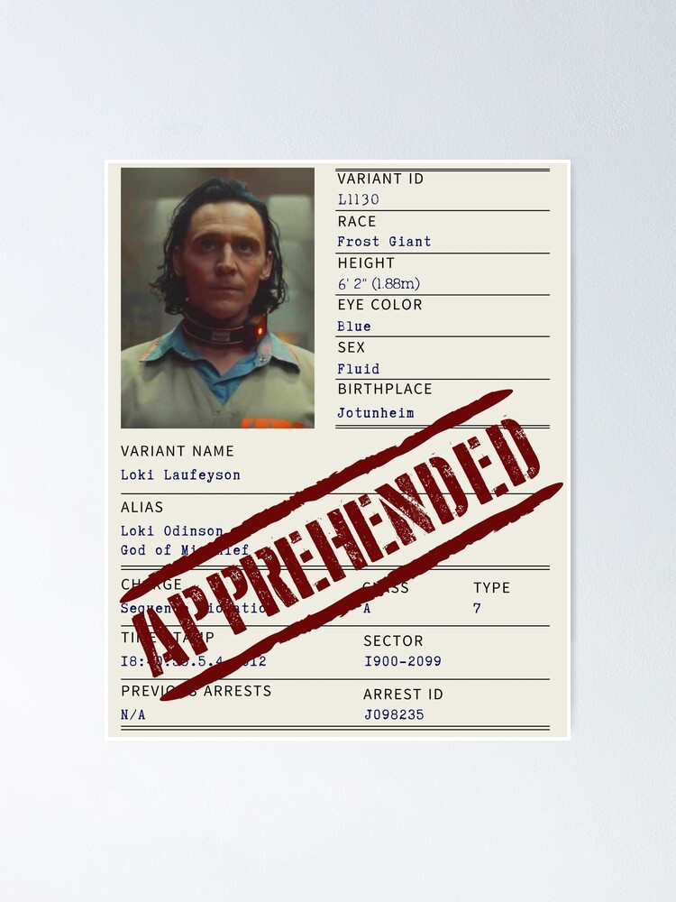 Lokiページ Loki Print — DavidJoyce.Art