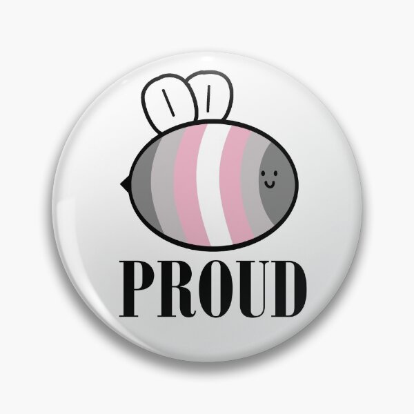 Artikelvorschau, Bee Proud Demigirl Flagge entworfen und verkauft von alrightlilbitty.