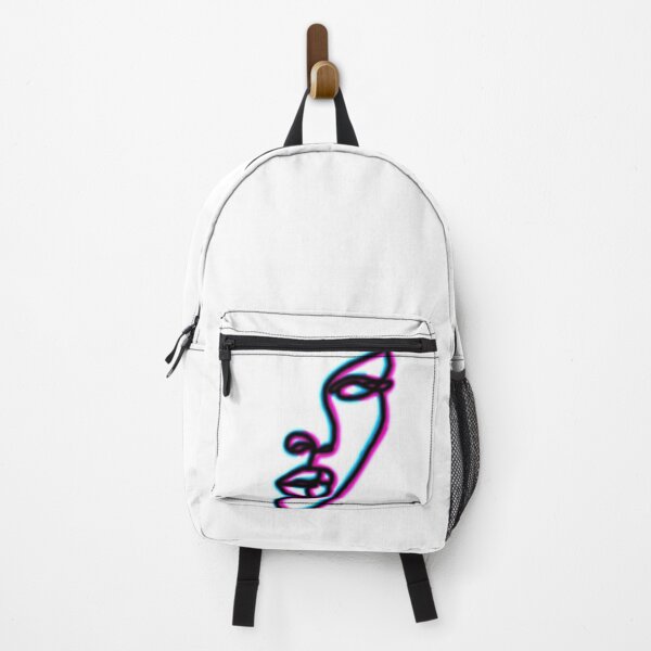 Item preview, Oneline glitch art face designed and sold by Bregjevt.