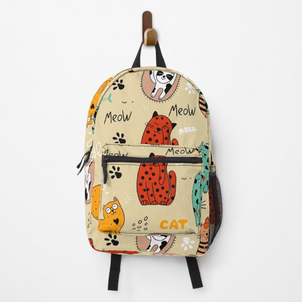 Item preview, Cute Pattern Of Cats, Simple Colorful Design, Cat Pattern designed and sold by PandaSoul.