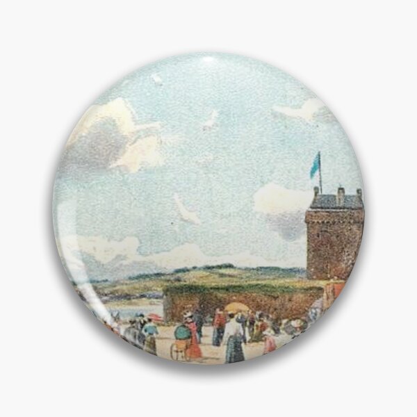 Item preview, Vintage Illustration of Dundee, Scotland - The Castle, Broughty Ferry designed and sold by yourscotland.