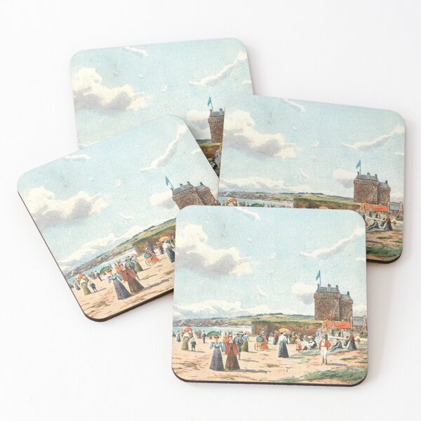 Item preview, Vintage Illustration of Dundee, Scotland - The Castle, Broughty Ferry designed and sold by yourscotland.