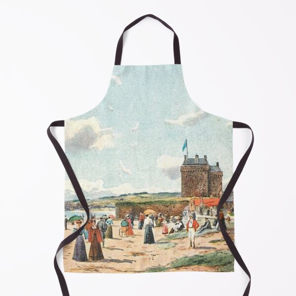 Item preview, Vintage Illustration of Dundee, Scotland - The Castle, Broughty Ferry designed and sold by yourscotland.