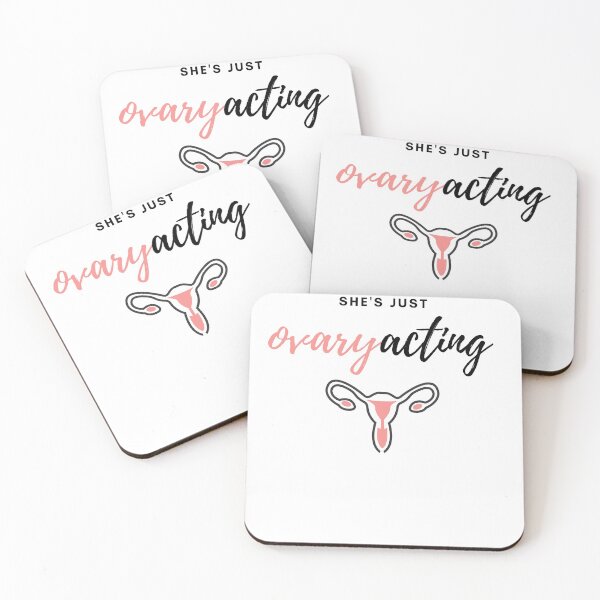 Item preview, Funny OvaryActing Artwork (overreacting) designed and sold by CamillaJoy.