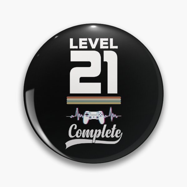 Item preview, Level 21 Complete - Born in 2000 Gaming - 21st Birthday Anniversary Video Game Father's Day Christmas Present designed and sold by ALITOPRINCE.