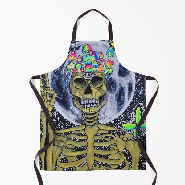 Item preview, Skeleton mushroom head designed and sold by Jjs TrippyDesigns.
