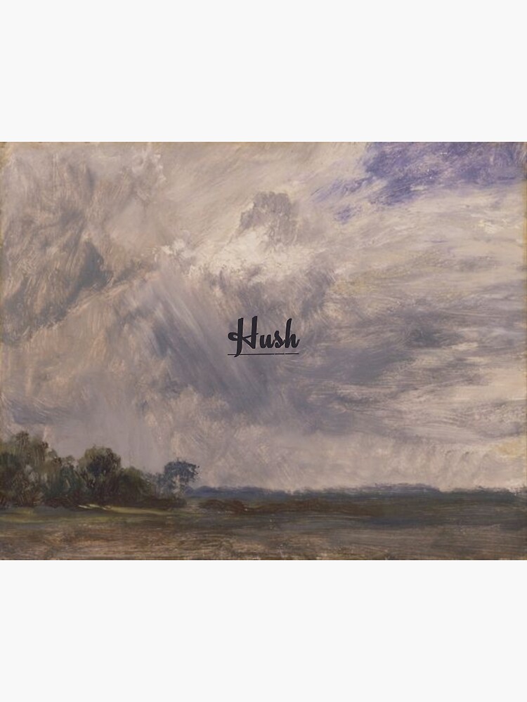 "Hush Cloud Study" Poster for Sale by JustBeingCloudy Redbubble