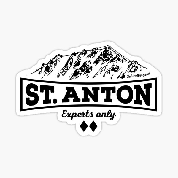 St. Anton Schindlergrat Sticker