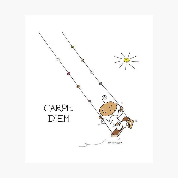 Item preview, Carpe Diem designed and sold by der-kleine-yogi.