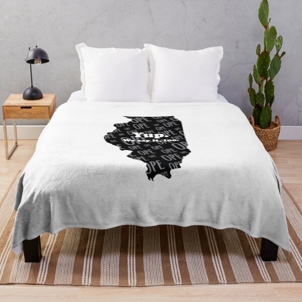 Item preview, Illinoisans Say Ope (Black & White) designed and sold by nikkiricedesign.