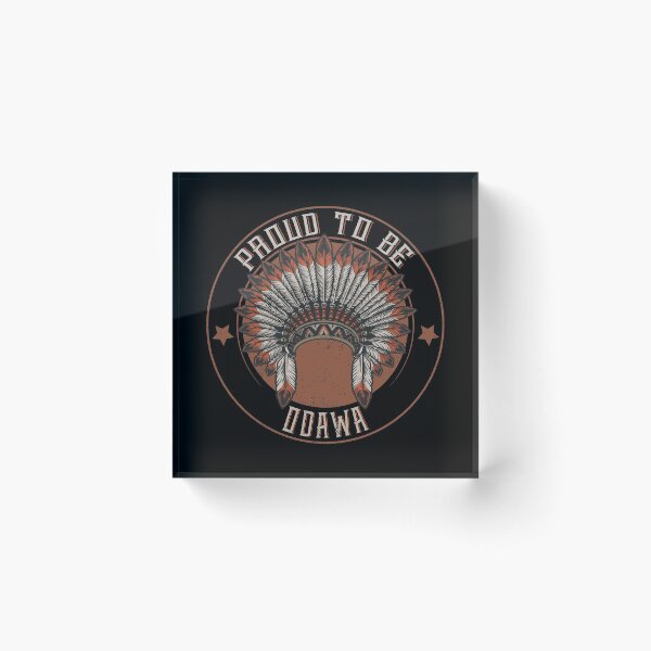 Item preview, Native American Tribe Indigenous People :native american proud to be  Odawa Tribe Headdress- Native American Shirt- first nation cheyenne shirt- Odawa Gift designed and sold by nativeStor.