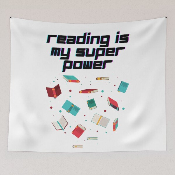 Item preview, Reading Is My Super Power designed and sold by TrendCreations.