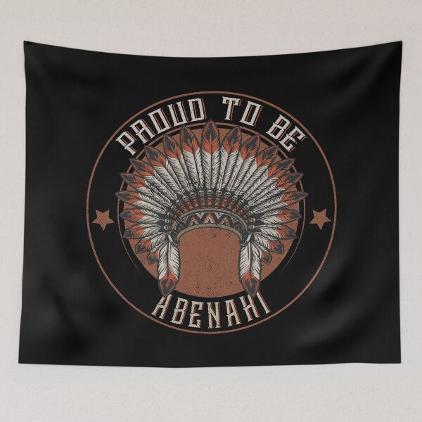 Item preview, Native American Tribe Indigenous People :native american proud to be  Abenaki Tribe Headdress- Native American Shirt- first nation cheyenne shirt- Abenaki Gift designed and sold by nativeStor.