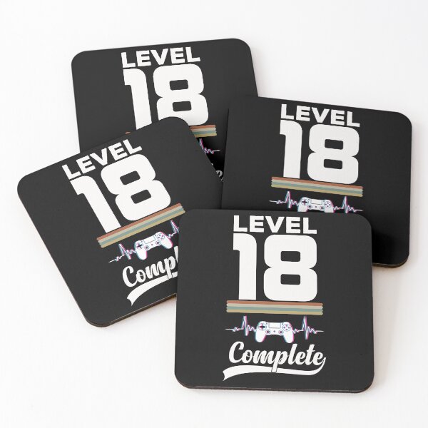 Item preview, Level 18 Complete - Born in 2003 Gaming - 18th Birthday Anniversary Video Game Father's Day Christmas Present designed and sold by ALITOPRINCE.