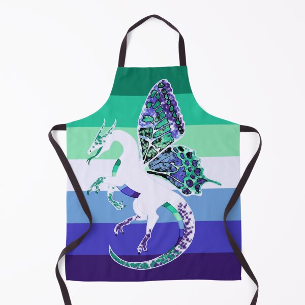 Item preview, Gay Pride Fae Dragon With Flag designed and sold by Zac Stigdon.