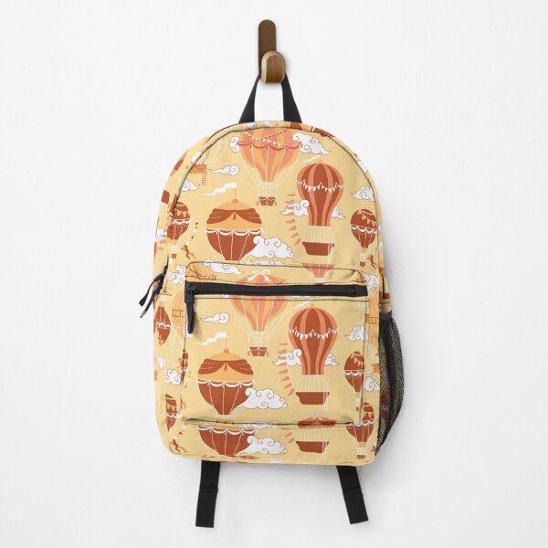 Item preview, Yellow Hot Air Balloons Pattern designed and sold by space-kitten.