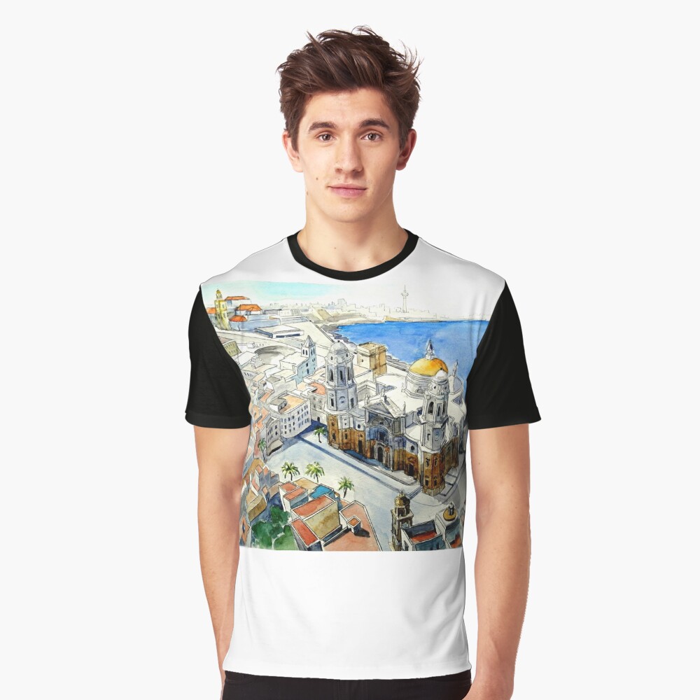 Vista previa del artículo con la obra «Camiseta gráfica», diseñado y vendido por Islakartare.