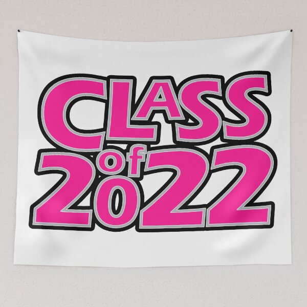 Item preview, Class of 2022 (Pink with Silver Border) designed and sold by gkillerb.