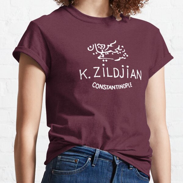K. Zildjian Constantinople, White Logo Classic T-Shirt