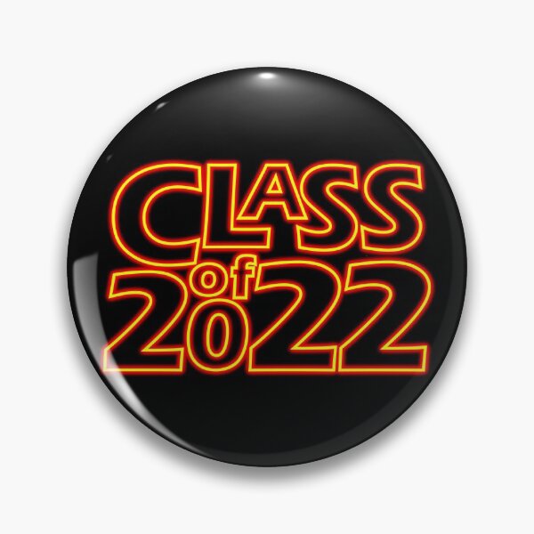 Item preview, Class of 2022 (Neon Glow Burning Fire (Yellow on Red)) designed and sold by gkillerb.