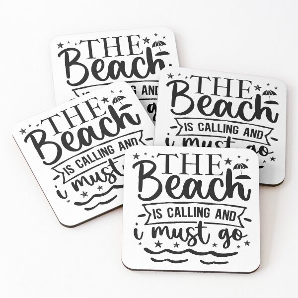 Item preview, the beach is calling and i must go  designed and sold by yakibo.