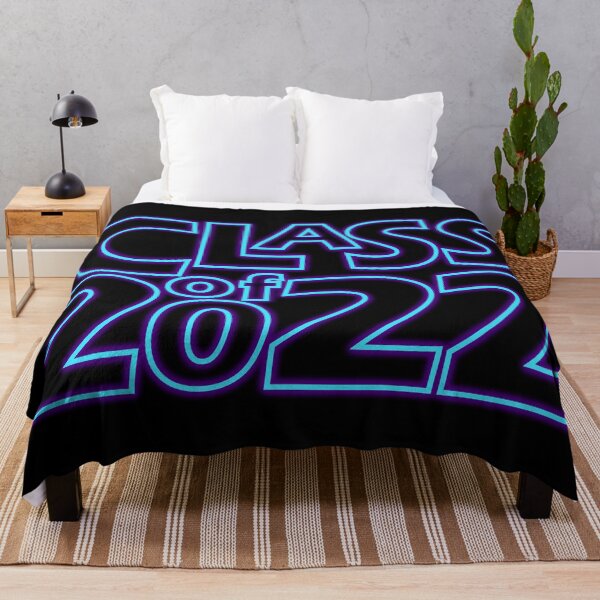 Item preview, Class of 2022 (Neon Glow Hell Fire (Blue on Purple)) designed and sold by gkillerb.