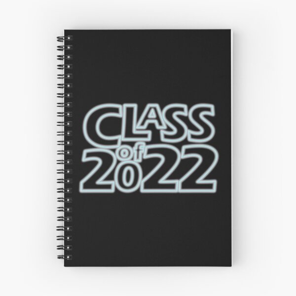 Item preview, Class of 2022 (Neon Glow Ghostlight (Very Light Blue on Silver)) designed and sold by gkillerb.