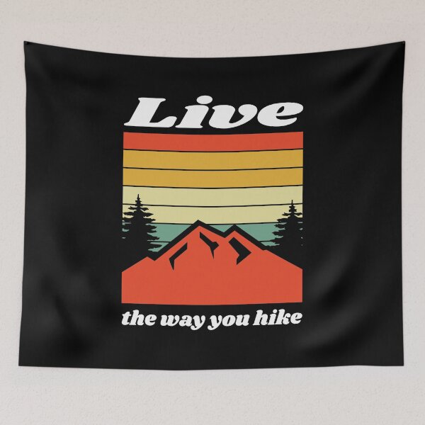Item preview, Live the way you hike designed and sold by Cleverish.
