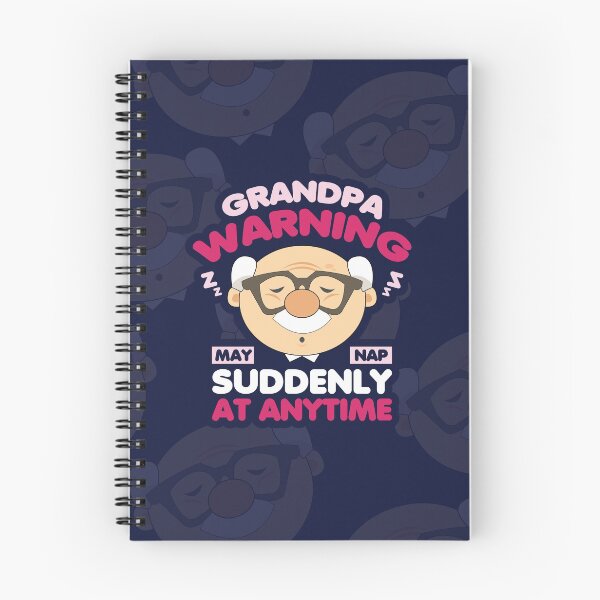 Item preview, May Nap Suddenly At Any Time Funny Grandpa Warning designed and sold by Chris Pierre Art.