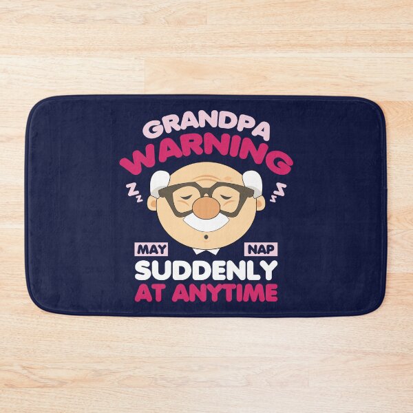 Item preview, May Nap Suddenly At Any Time Funny Grandpa Warning designed and sold by Chris Pierre Art.
