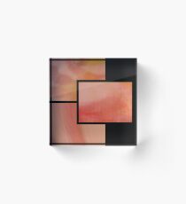 abstract trittico 3 Acrylic Block