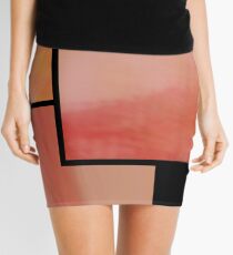 abstract trittico 3 Mini Skirt