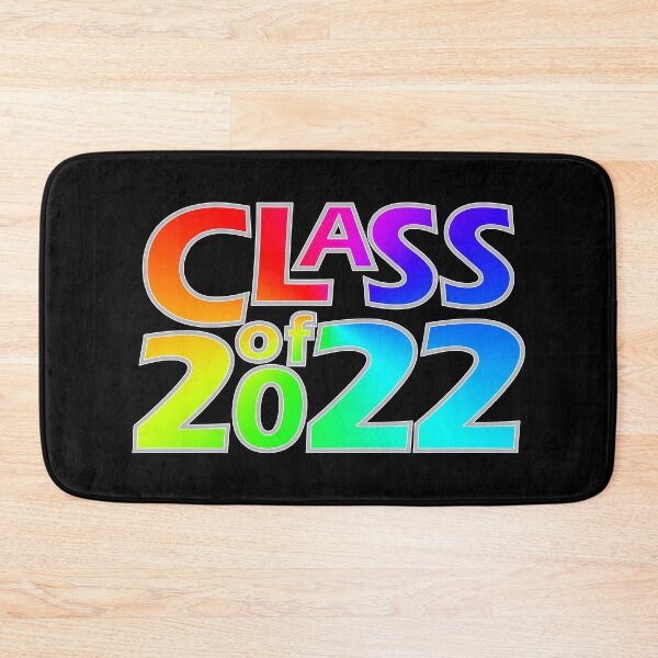 Item preview, Class of 2022 (Rainbow w Silver Border) on Black designed and sold by gkillerb.