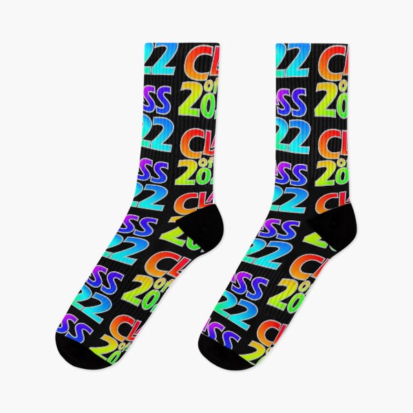 Artikelvorschau, Class of 2022 (Rainbow w Silver Border) on Black entworfen und verkauft von gkillerb.