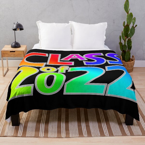 Item preview, Class of 2022 (Rainbow w Silver Border) on Black designed and sold by gkillerb.