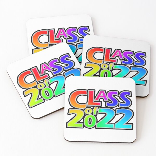 Item preview, Class of 2022 (Rainbow w Silver Border) on White designed and sold by gkillerb.