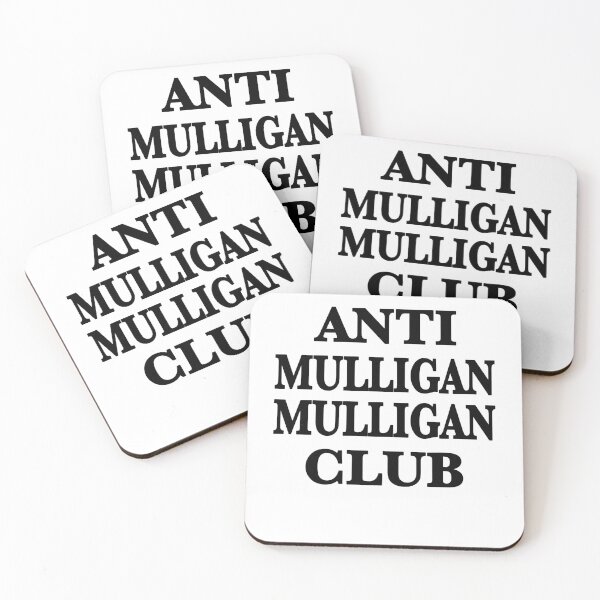 Item preview, MTG Mulligan - Anti Mulligan Club black designed and sold by MWDG-DesignsMTG.