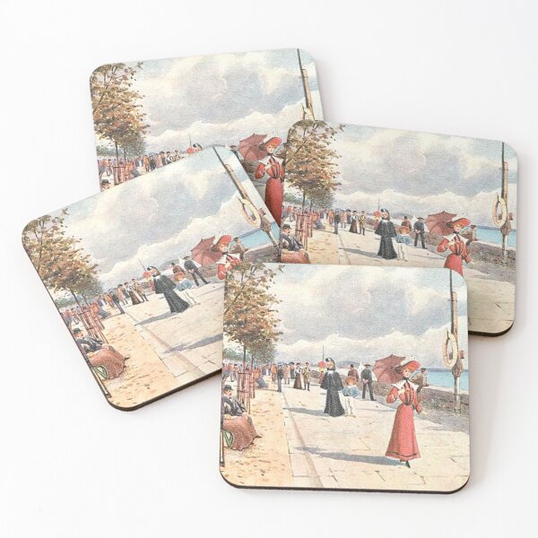 Item preview, Vintage Illustration of Dundee, Scotland - The Esplanade designed and sold by yourscotland.