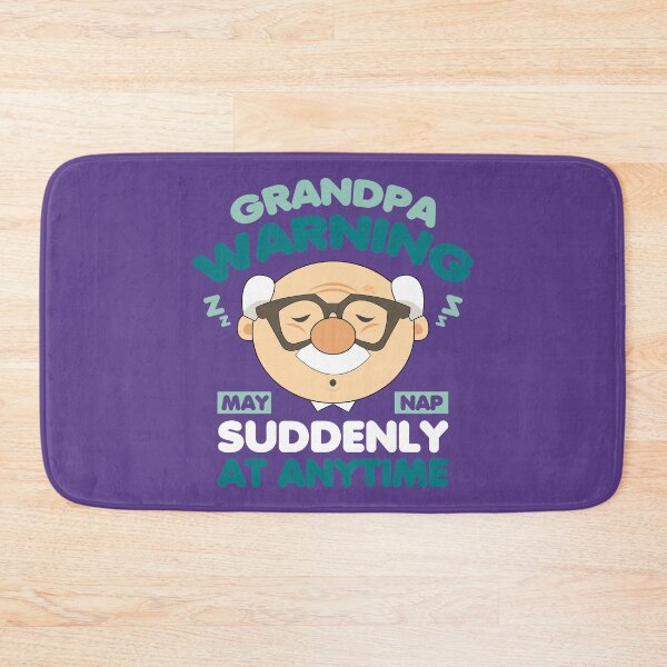 Item preview, May Nap Suddenly At Any Time Funny Grandpa Warning designed and sold by Chris Pierre Art.