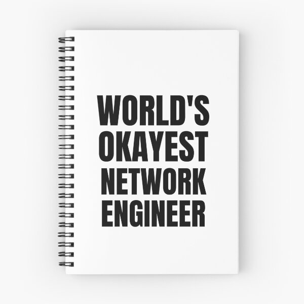 Item preview, World's Okayest Network engineer designed and sold by GoDPI.
