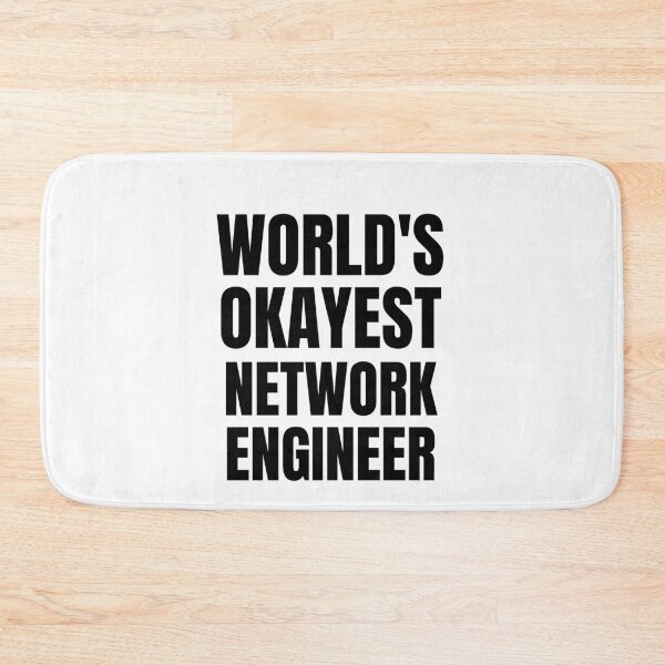 Item preview, World's Okayest Network engineer designed and sold by GoDPI.