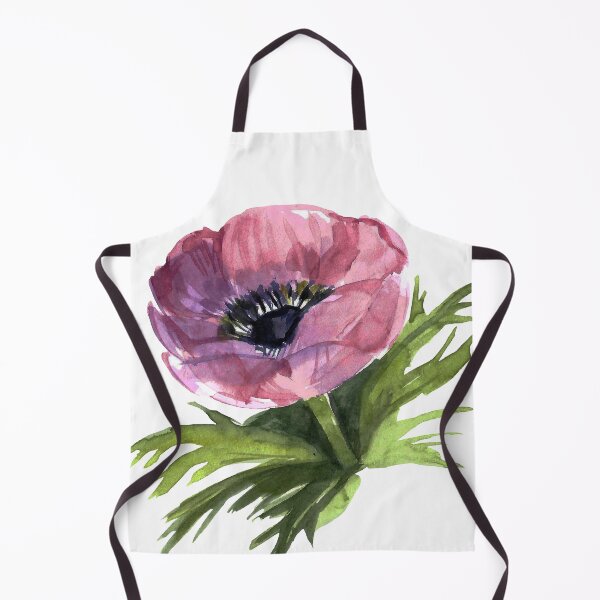 Item preview, Watercolor Anemone. Vintage Pretty Anemone. designed and sold by ZheltakovaIana.