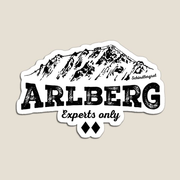 Arlberg Schindlergrat Magnet