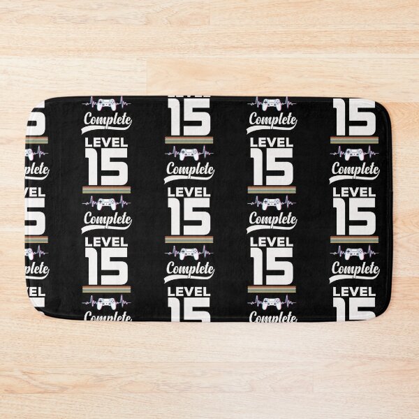 Item preview, Level 15 Complete - Born in 2006 Gaming - 15th Birthday Anniversary Video Game Father's Day Christmas Present designed and sold by ALITOPRINCE.