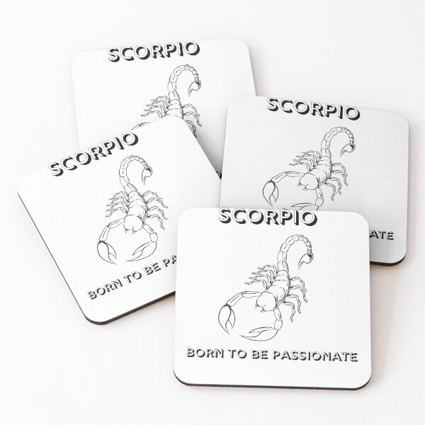 Item preview, Scorpio, Born To Be Passionate designed and sold by inspireddezigne.